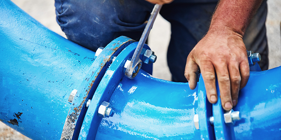 tubería de redes de agua